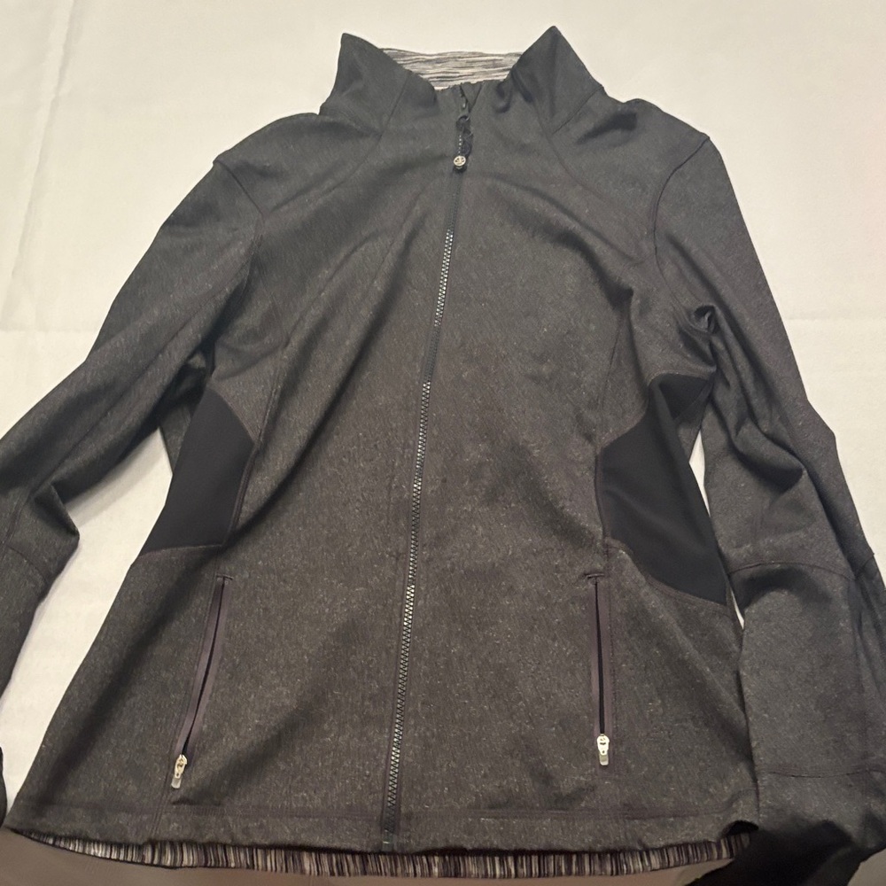 Kirkland Signature Women's Charcoal and Black Utility Jacket